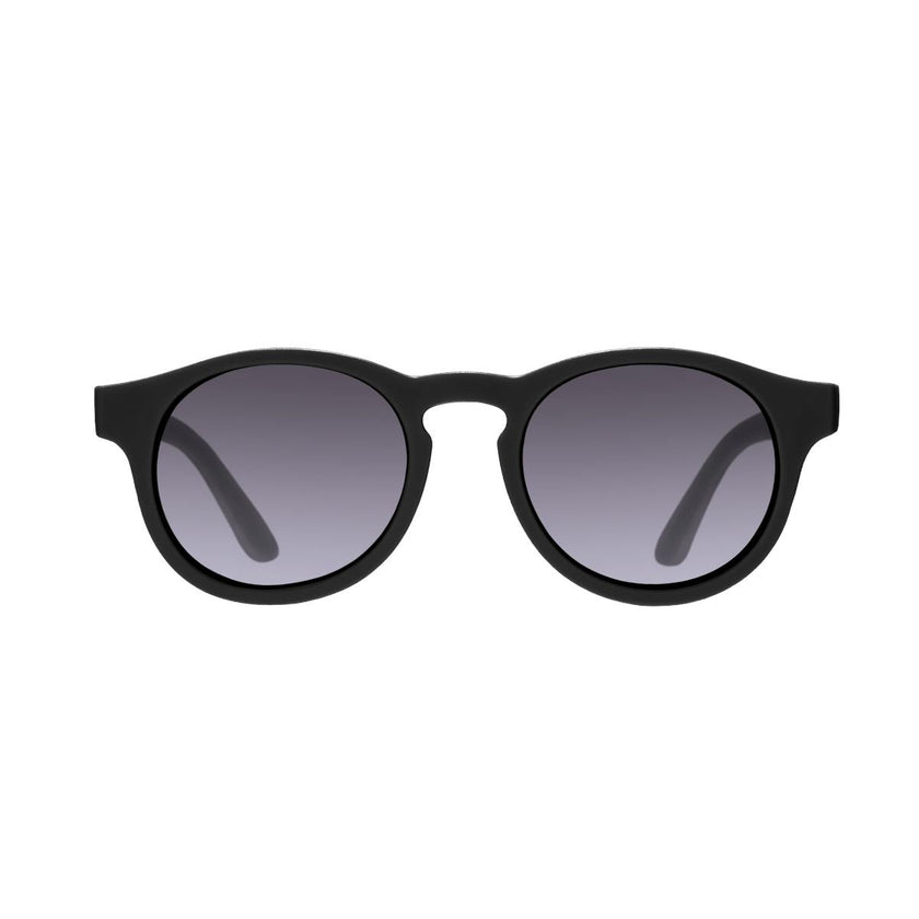 Jet Black Keyhole | Polarized Smoke Lenses