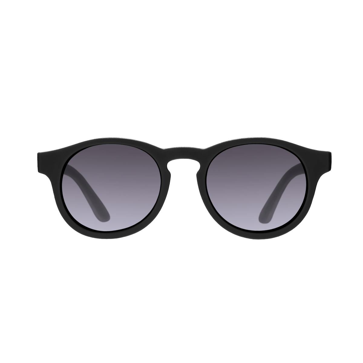 Jet Black Keyhole | Polarized Smoke Lenses