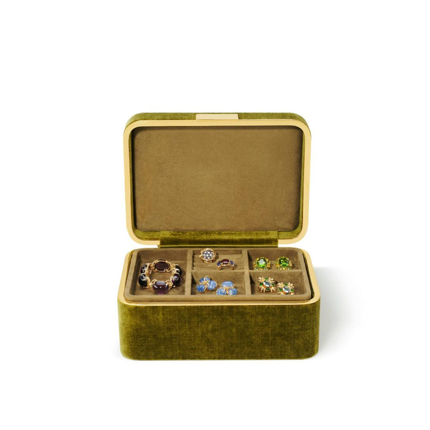 Beauvais Velvet Jewelry Box