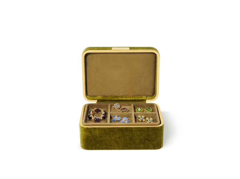 Beauvais Velvet Jewelry Box