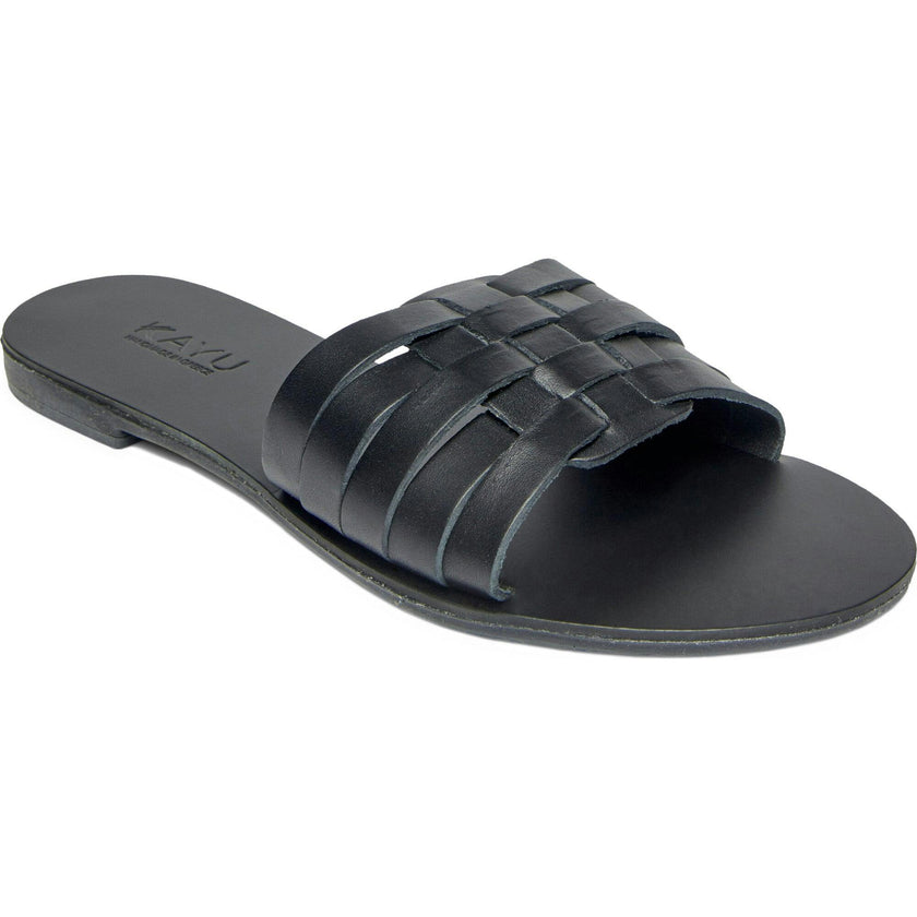 Women's Xenia Intricate Woven Leather Strap Sandals