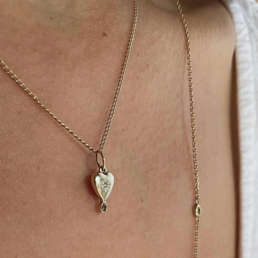 Byrdie Heart Charm