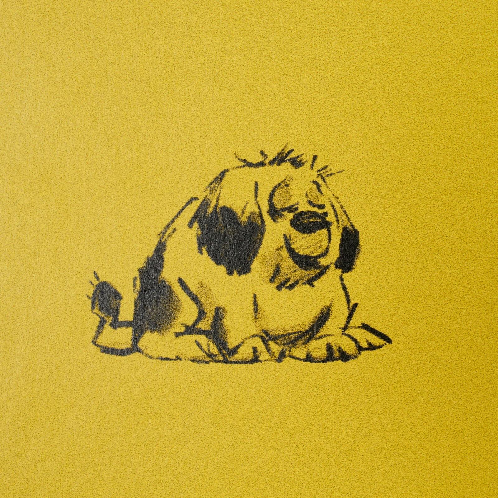 Good Dogs Everywhere Woven Wallpaper
