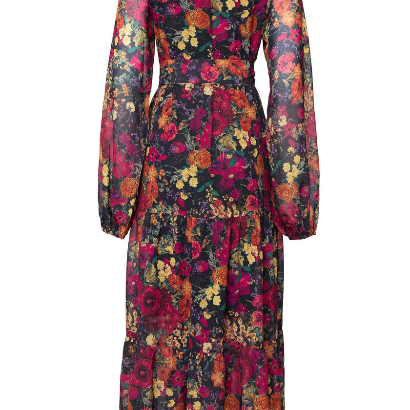 Imogen Dress in Night Garden