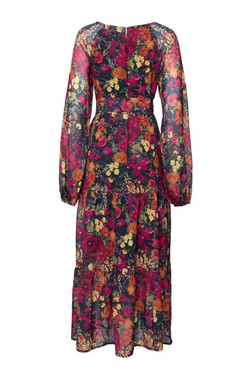 Imogen Dress in Night Garden