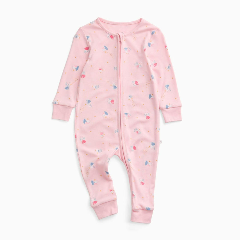 Enchanted Bunnies Clever Zip Romper