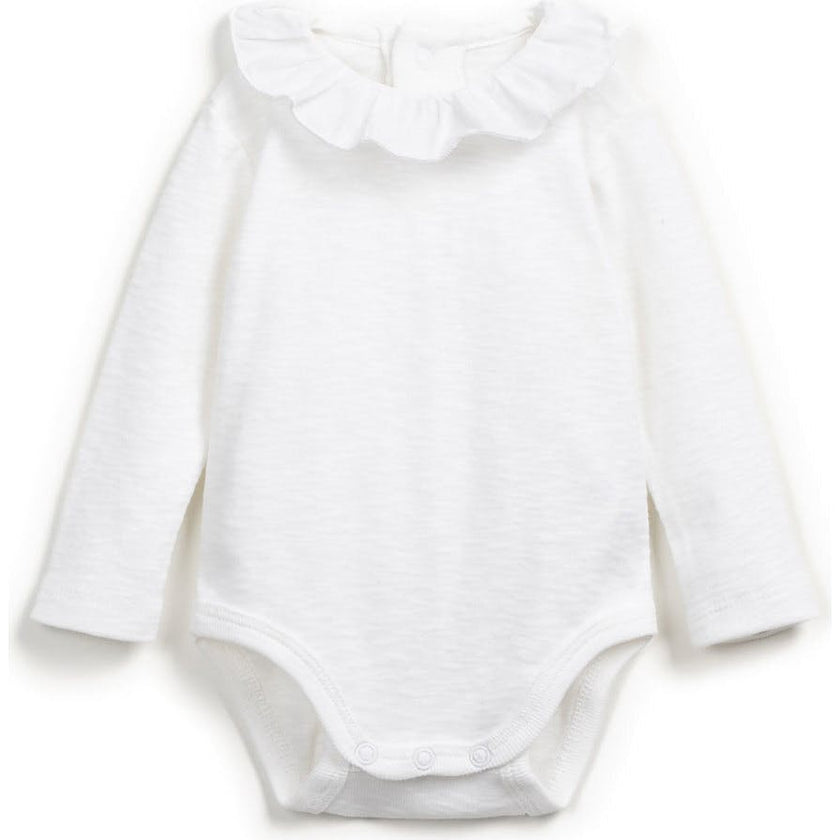 Ruffled Collar Onesie