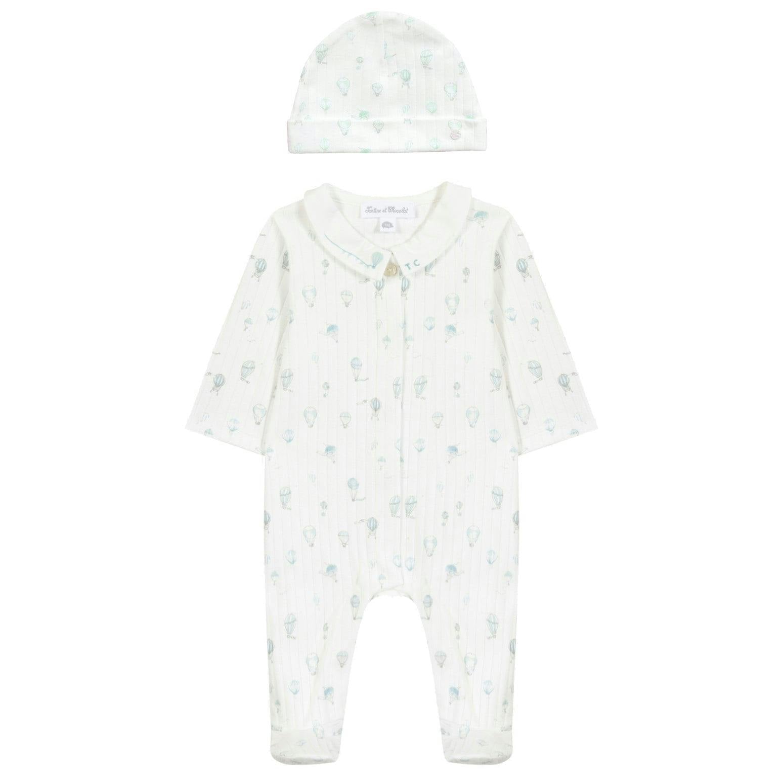 TARTINE ET CHOCOLAT Air Balloon Pyjama + Hat