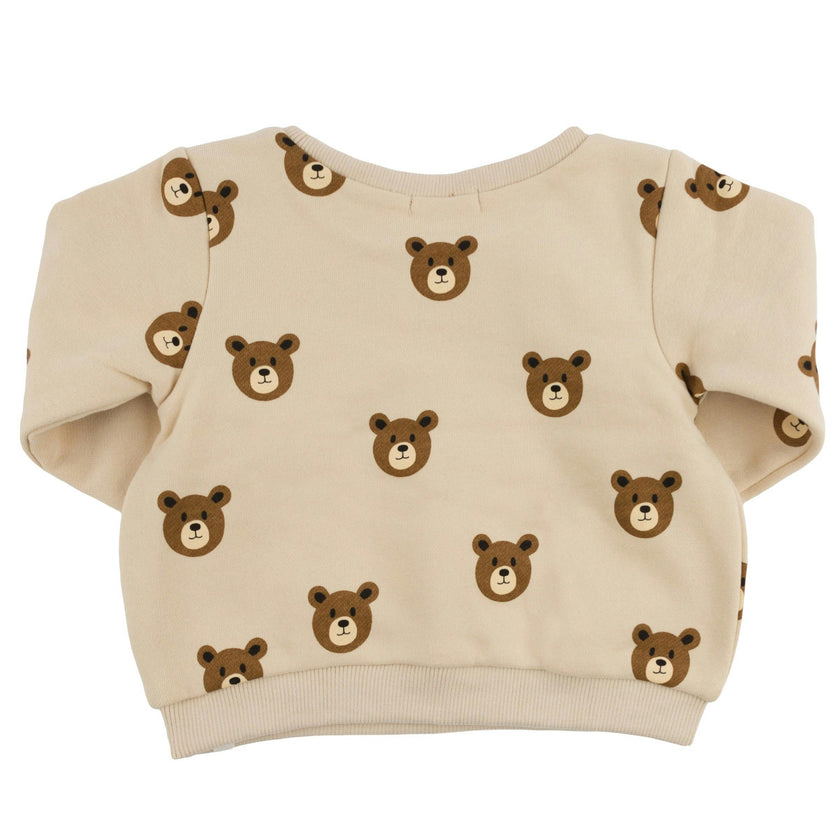 Teddy Face Print Brooklyn Boxy
