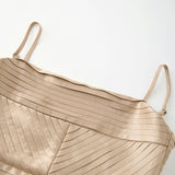Jasmine Pleated Mini Dress