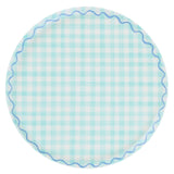 Gingham Reusable Large Plates