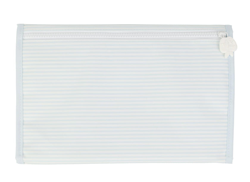 The Changing Pad in Light Blue Stripe