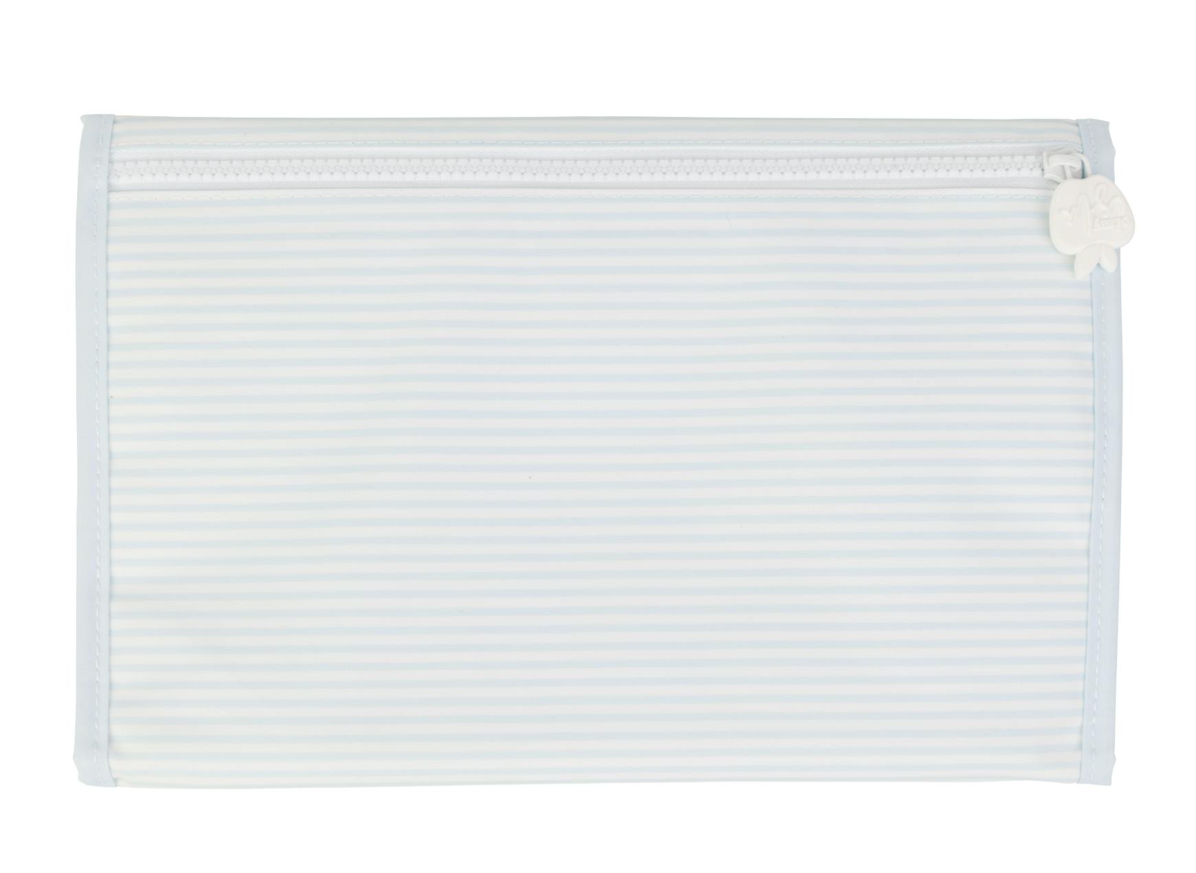 The Changing Pad in Light Blue Stripe