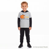 Two-Fer Hooded Tee | Halloween Ready