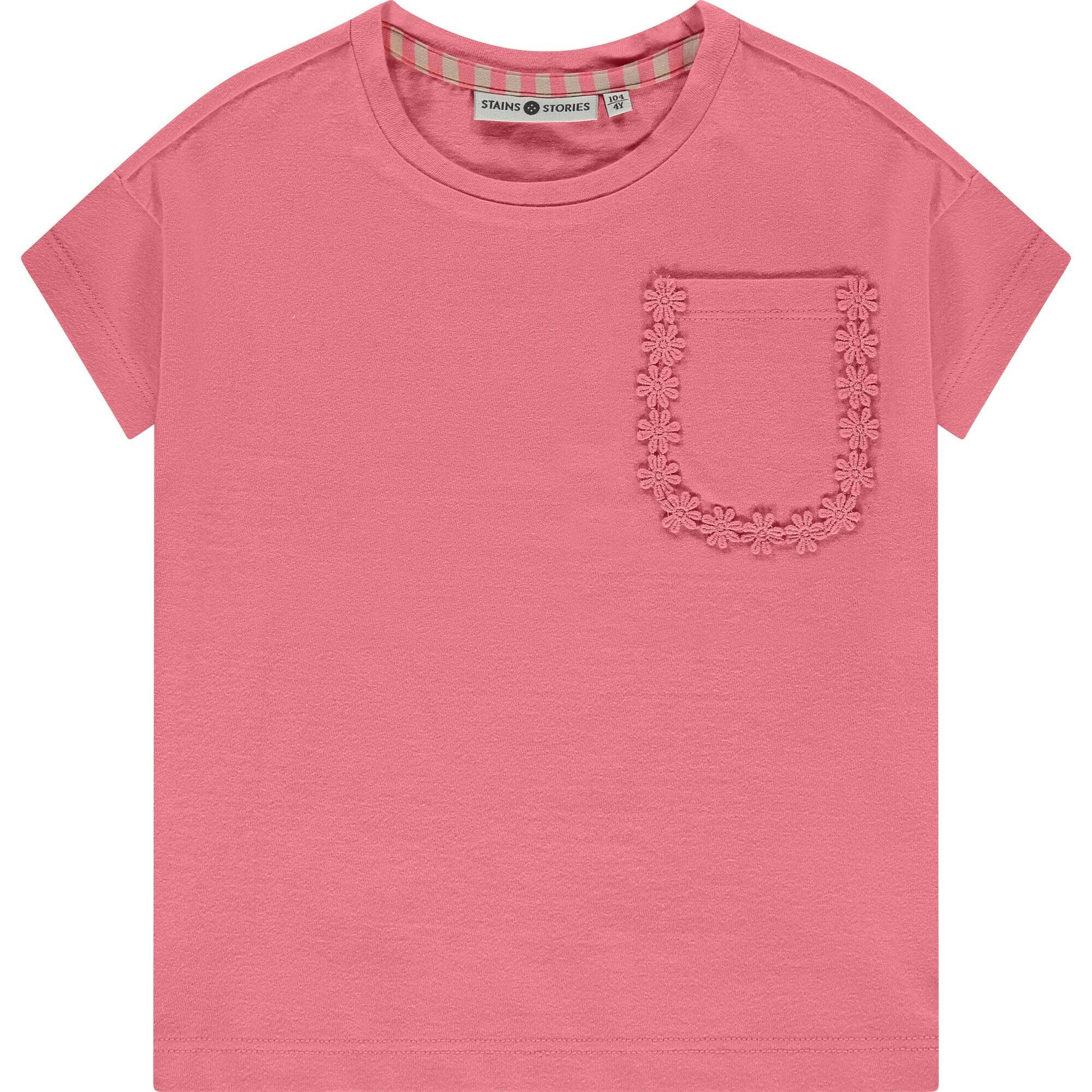Flower Pocket T-Shirt