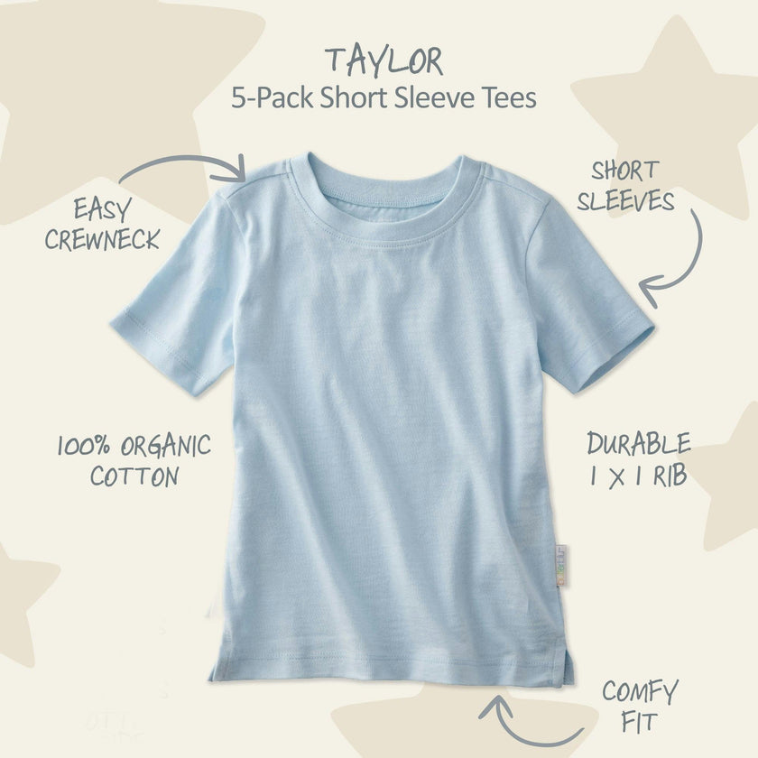 TAYLOR 5-Pack Short Sleeve T-Shirts