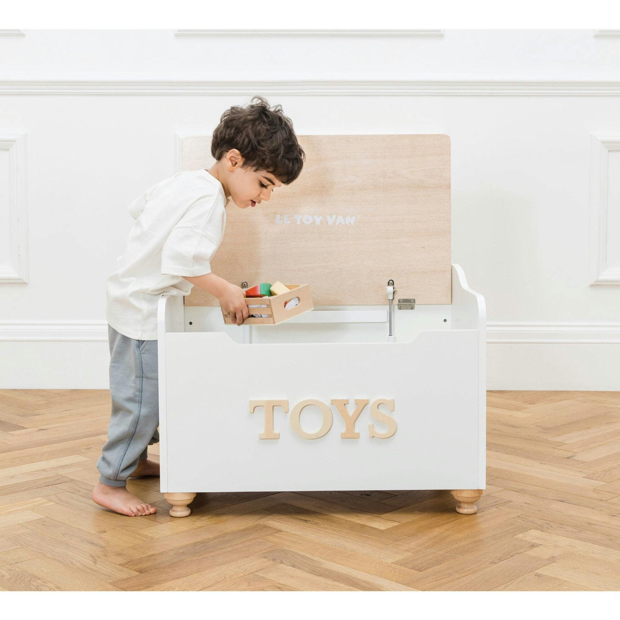 Classic Wooden Toy Chest