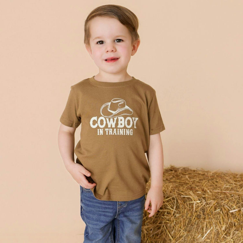 Cowboy In Training Western Short Sleeve T-Shirt