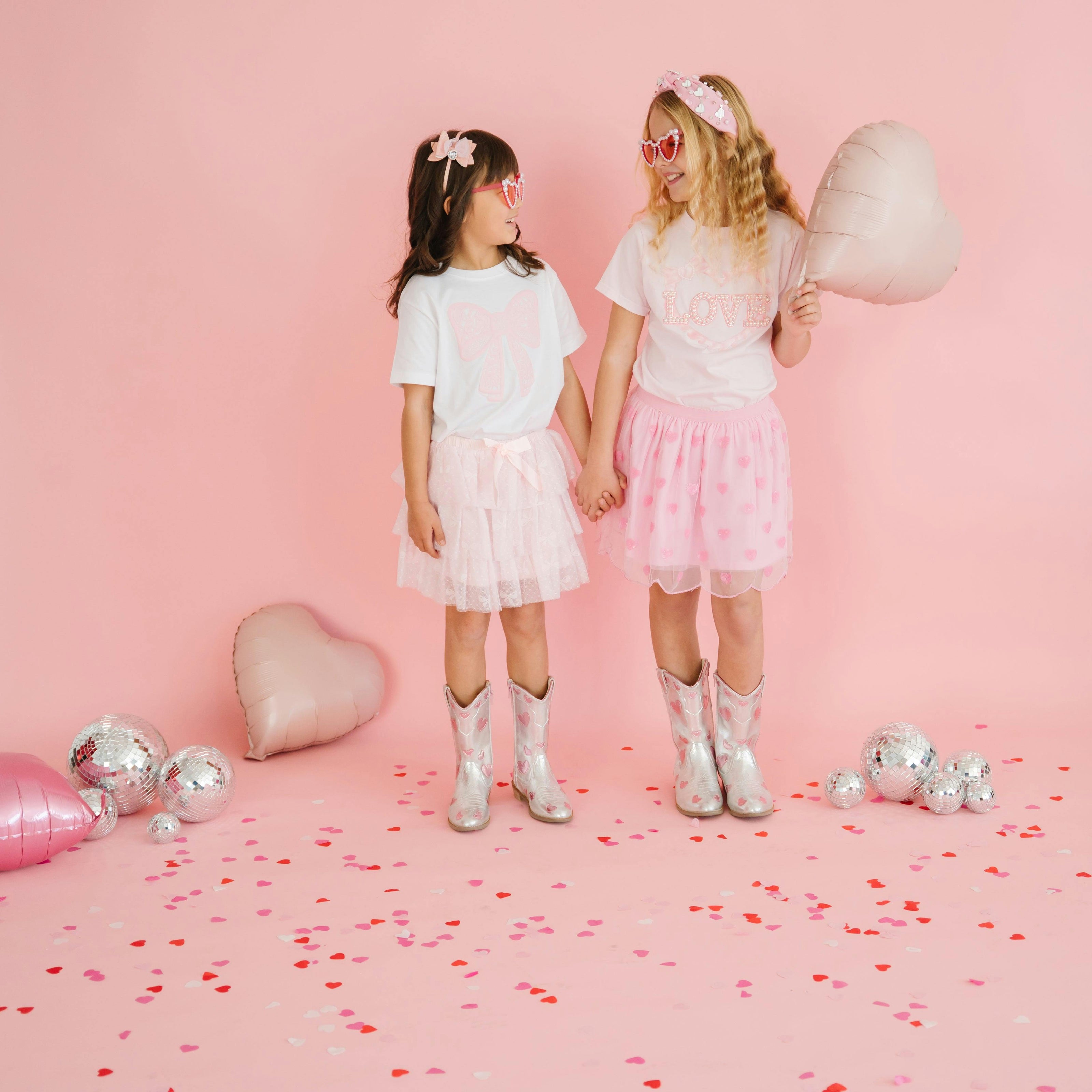 Pearl Love Patch Short Sleeve T-Shirt