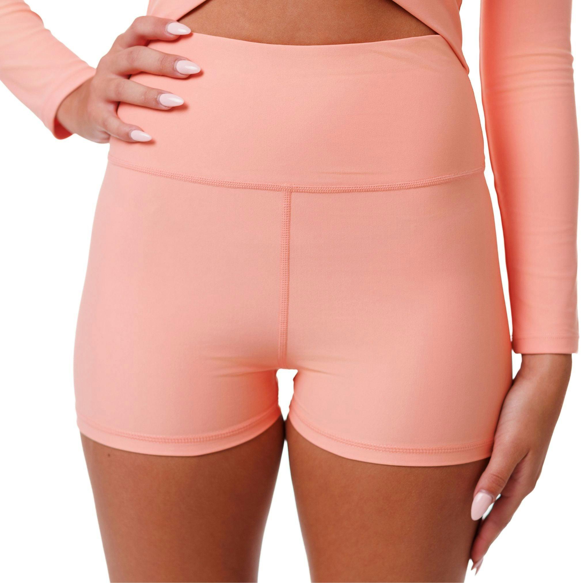 High-Waisted Compression Shorts