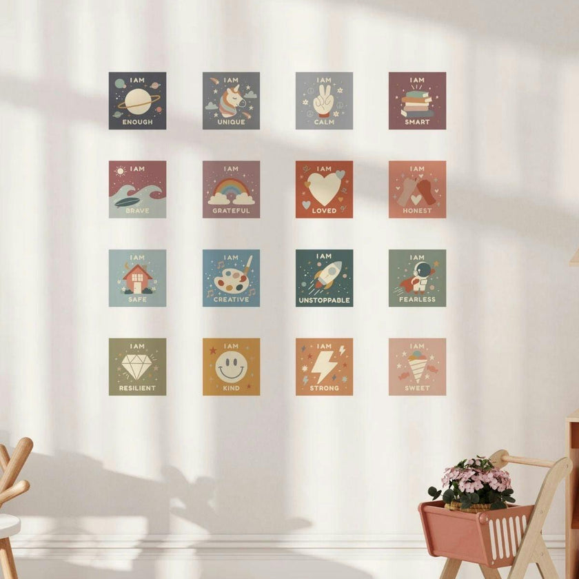 Peel & Stick Fabric Wall Stickers