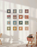Peel & Stick Fabric Wall Stickers