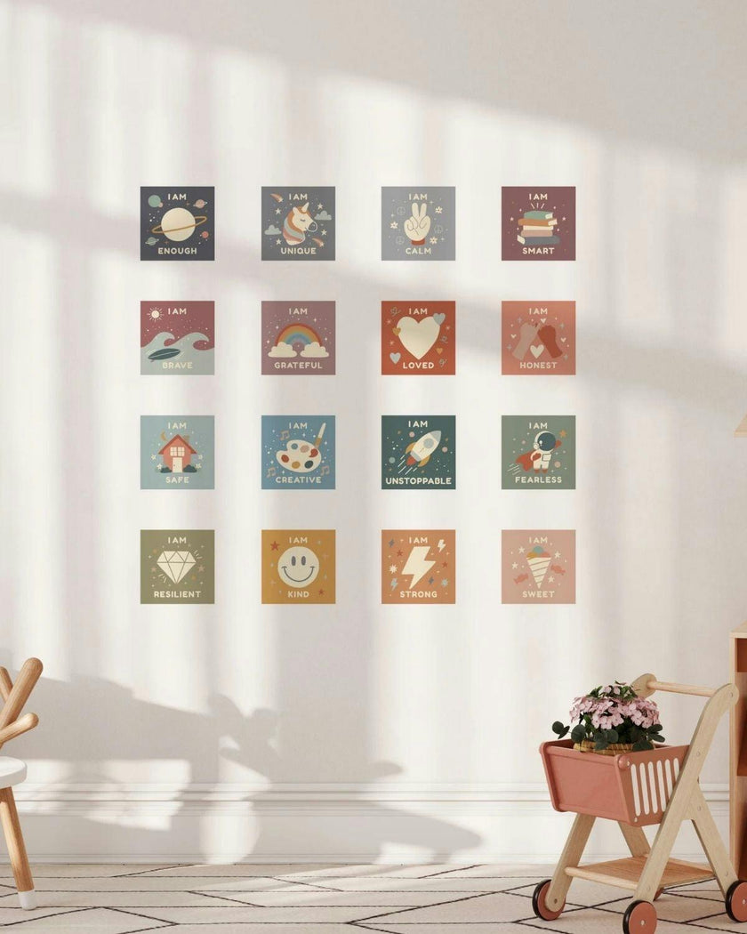 Peel & Stick Fabric Wall Stickers