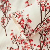 Winterberry Cotton Stretch Collar Long Sleeve Jumpsuit