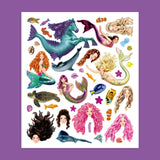 Panorama Sticker Book: Elves & Mermaids