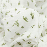 Organic Cotton Muslin Swaddle Blanket 2 Pack - Yellow Roses