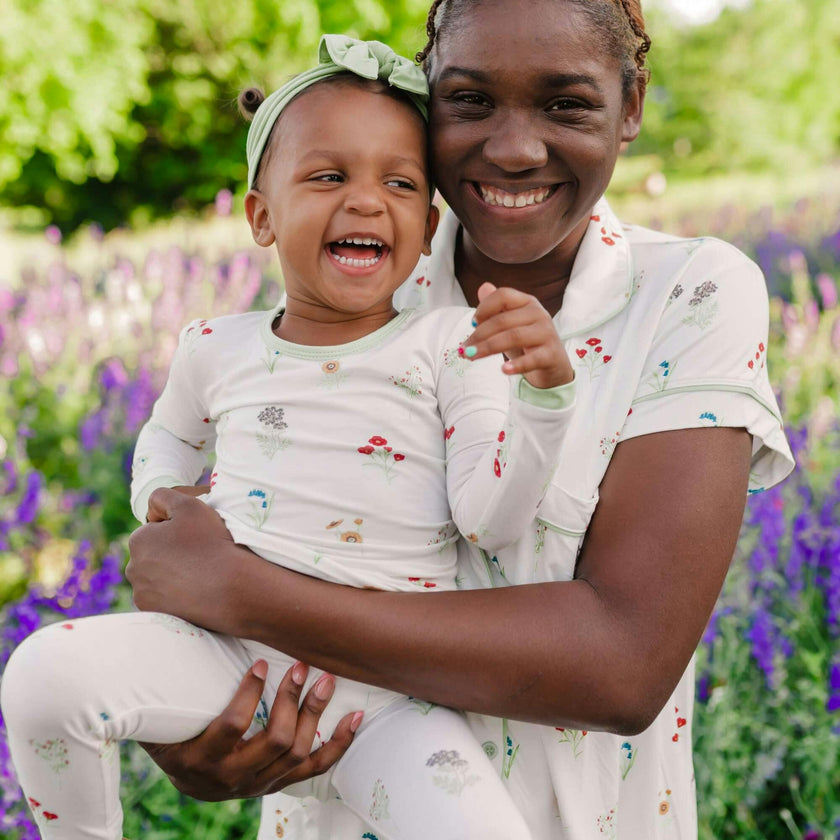 Toddler Pajama Set, Wildflower