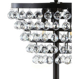 Jemma 60" Crystal/Metal LED Floor Lamp