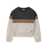 Girl Color Block Sweater