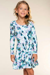 Simply Soft Long Sleeve Scoop Back Be Happy Dress