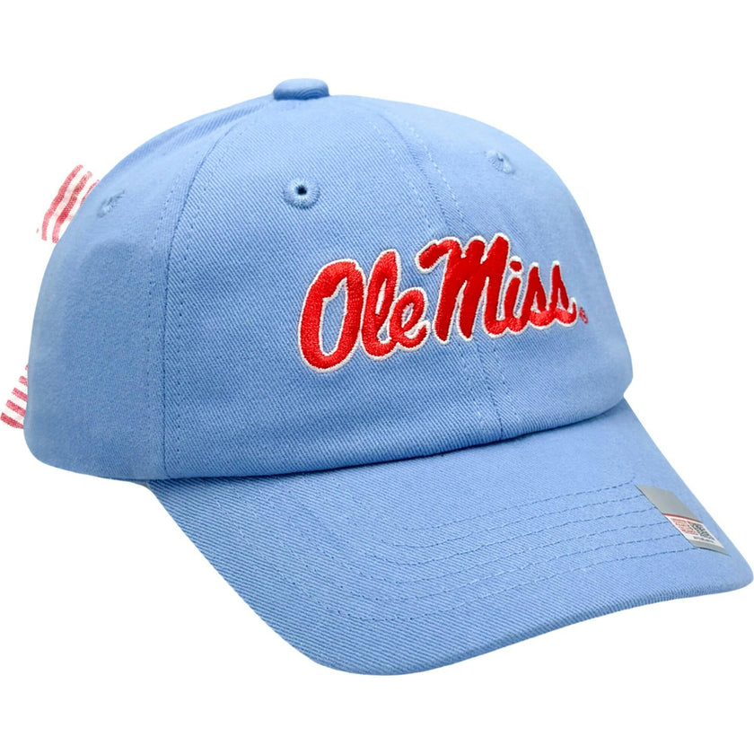 Officially Licensed Ole Miss Bow Baseball Hat (Baby/Toddler)