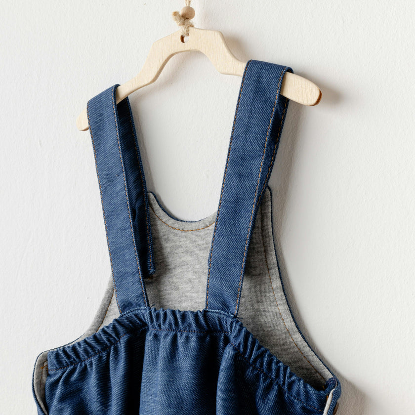 Indigo Casual Pocket Romper