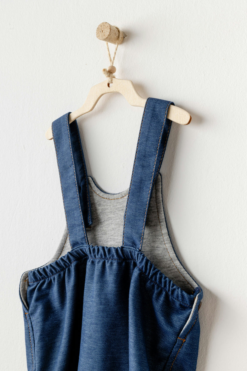 Indigo Casual Pocket Romper