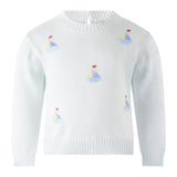 Pima Crochet Sailboat Knit Set