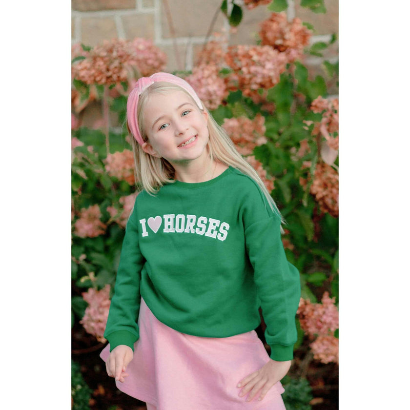 I Heart Horses Sweatshirt