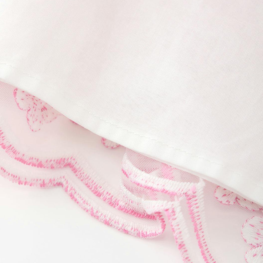 Eliza Embroidered Midi Dress