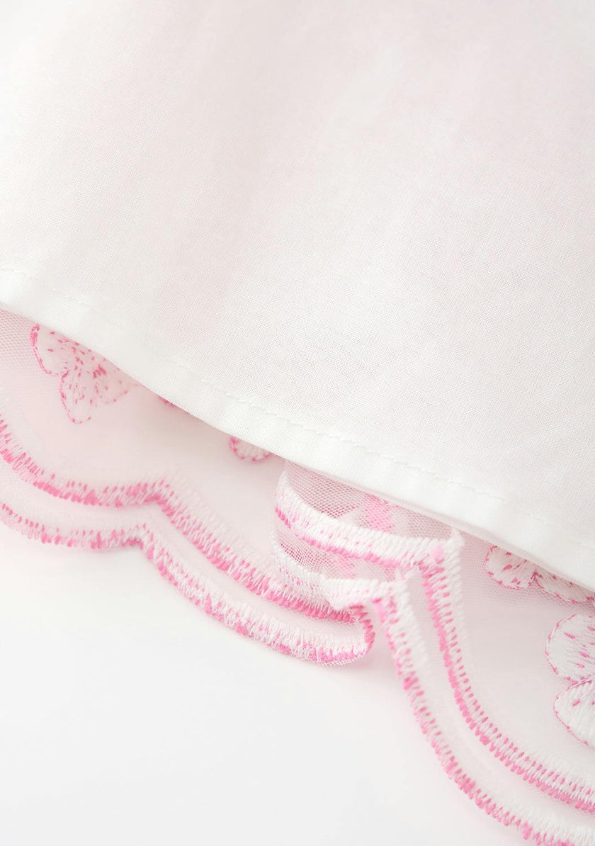 Eliza Embroidered Midi Dress