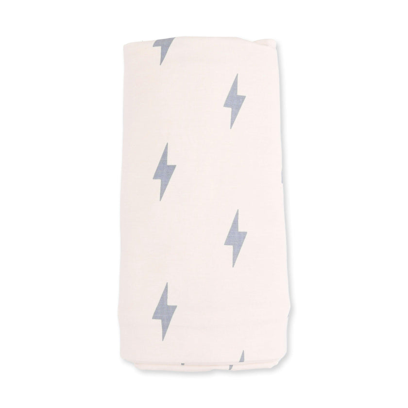 Lightning Bolt Viscose - Swaddle Blanket