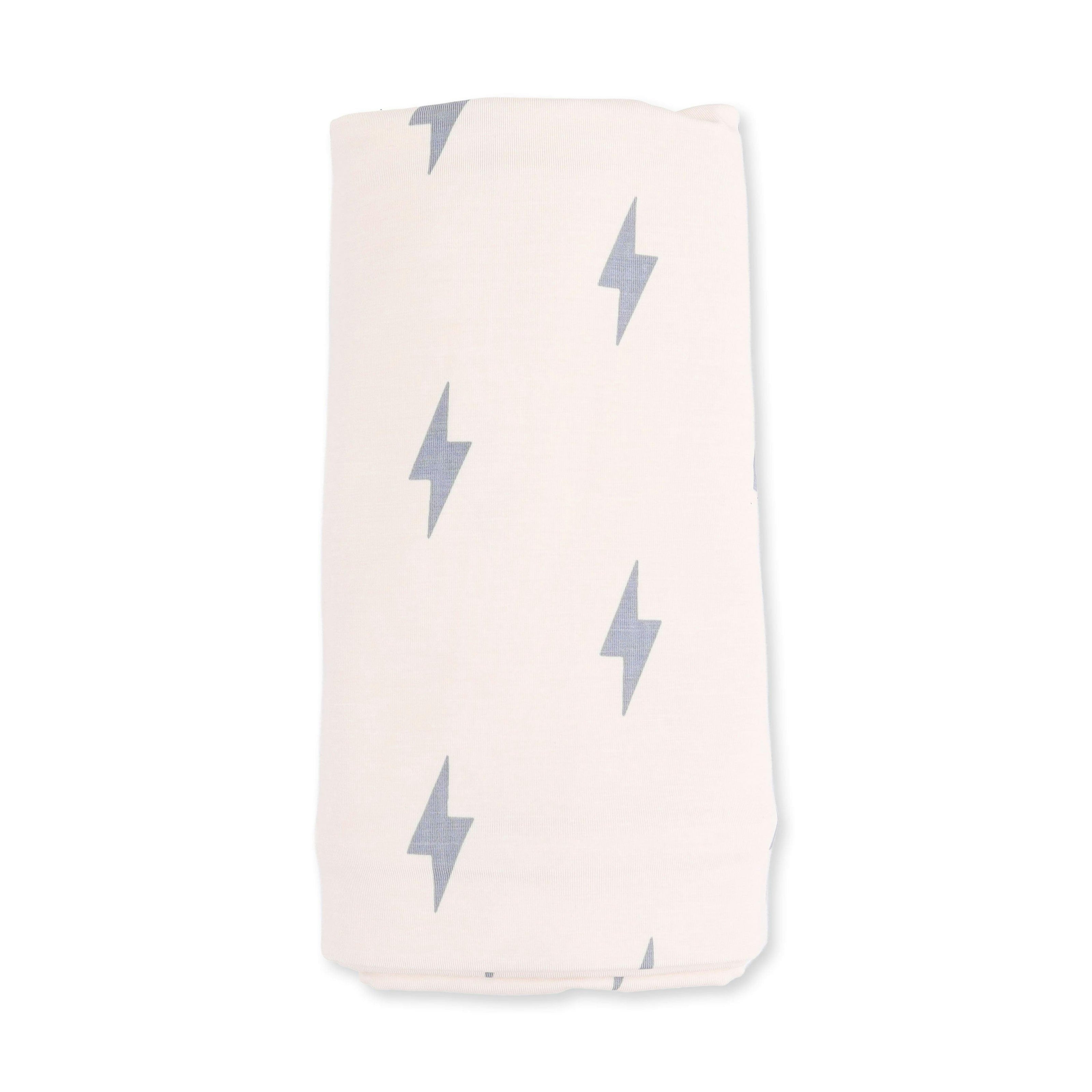 Lightning Bolt Viscose - Swaddle Blanket