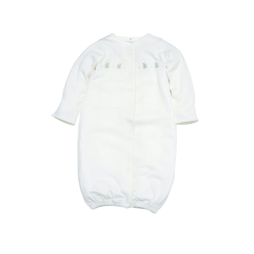 Organic Pima Gown Palm Sage