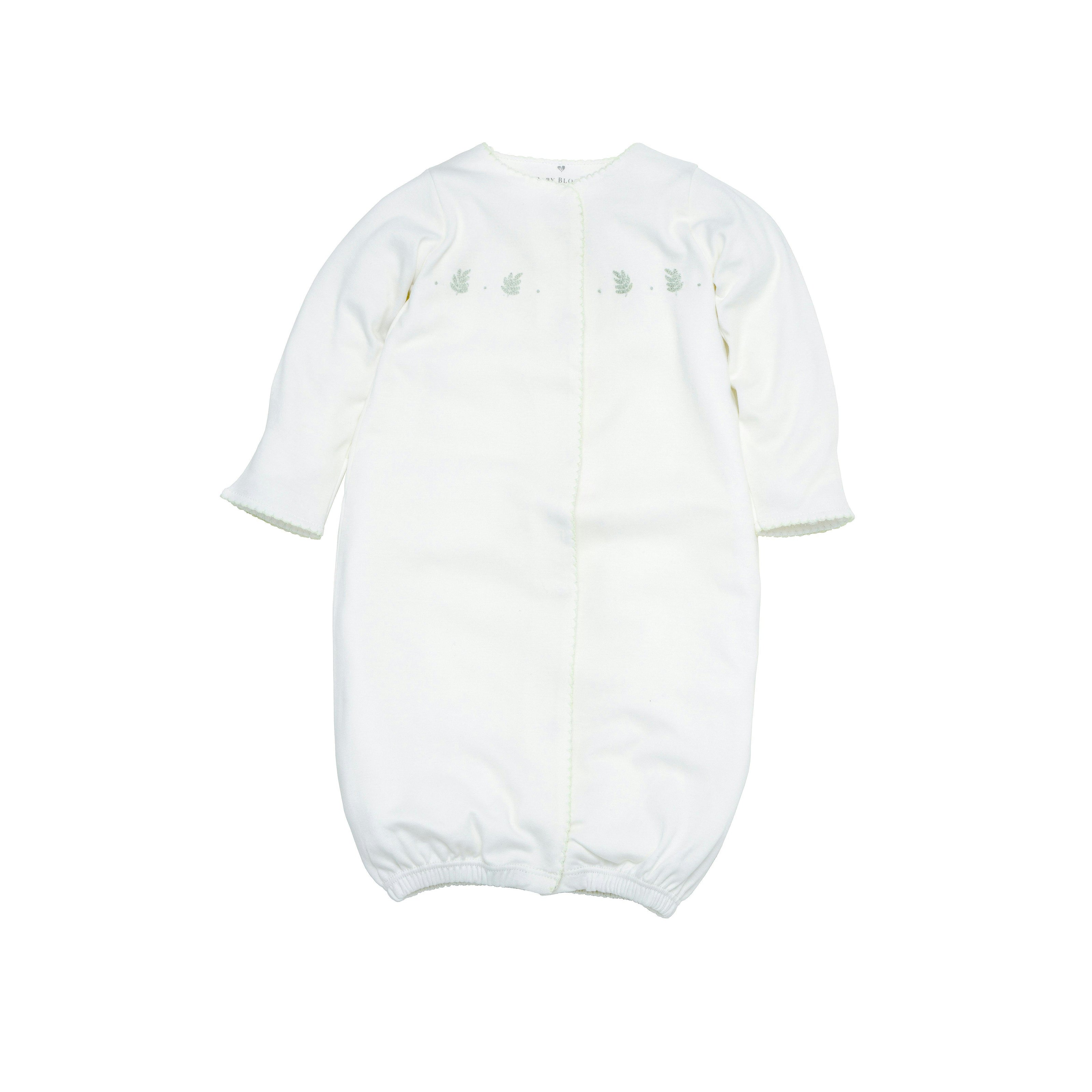 Organic Pima Gown Palm Sage