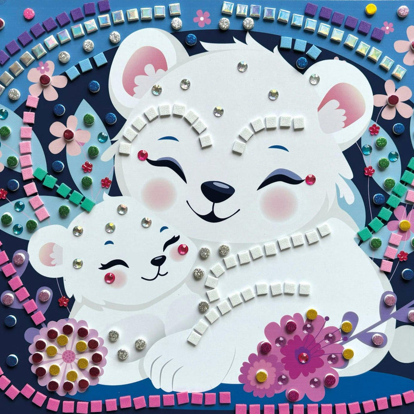 Stick'N Fun - Mosaics Cuddly Animals - 5y+