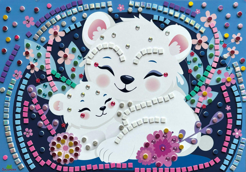 Stick'N Fun - Mosaics Cuddly Animals - 5y+