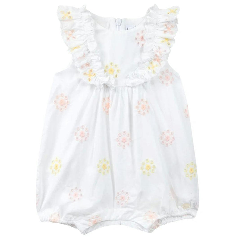 TARTINE ET CHOCOLAT Ruffled Floral Romper