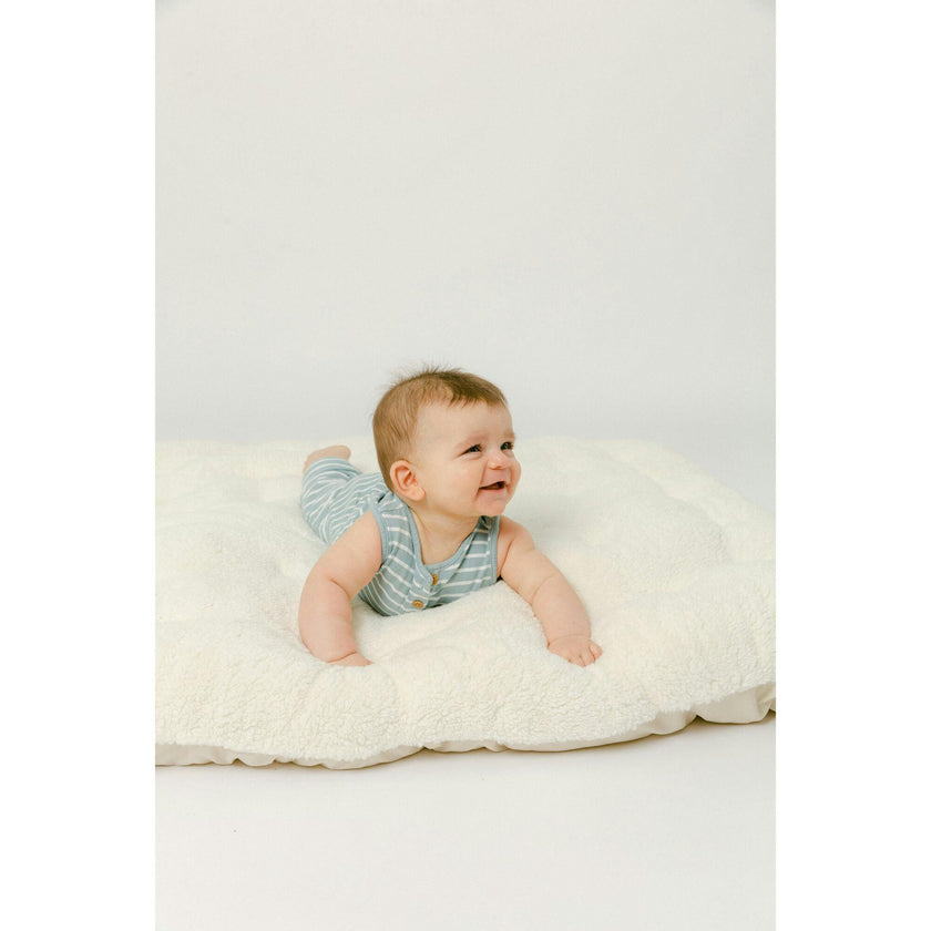 Sherpa Cozy Faux-Fur Play Mattress