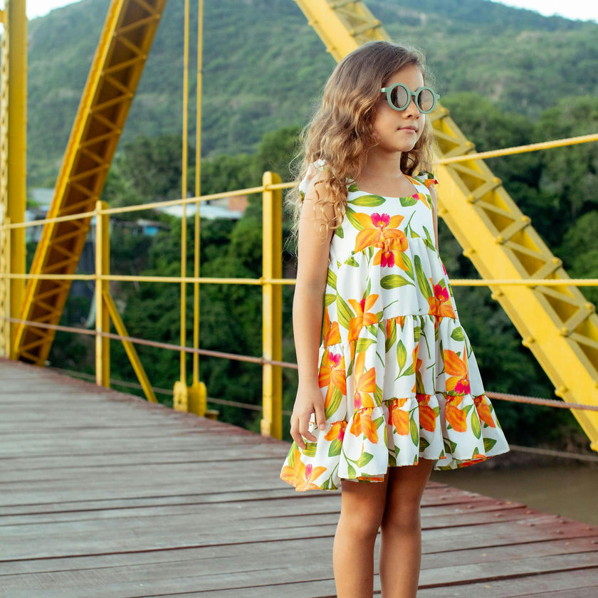 ORQUIDEAS NARANJA - CORISSIA DRESS